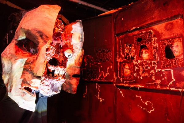Room 6: Blood &amp; Corruption CREATORS Pablo Monterrubio and Fletcher Pierson • PERFORMERS Lindsey Ball, Ruby Que.