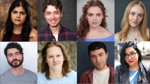 Top row L-R: Vinita Dixit, River Ruiz, Lucabella Sangin, Ashley Kramer. Lower row L-R: David Lipschutz, Claire Thompson, Colin Callahan, Elyssa Treviño.