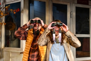 Ensemble Member John Judd and Cassidy Slaughter-Mason in A Red Orchid Theatre’s Chicago premiere of Birds of North America.
