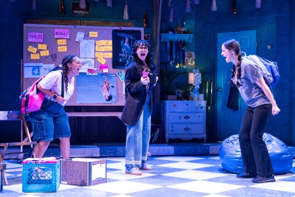 Dead Girl's Quinceañera Goodman Production Photos: (L-R) Ariana Burks, Jacqueline Guillén and Carmen Berkeley.
