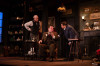 (from left) Kevin McKillip, Joe Foust and Rene Ruelas in First Folio Theatre's 'Sherlock's Last Case' at Mayslake Peabody Estate through November 3rd