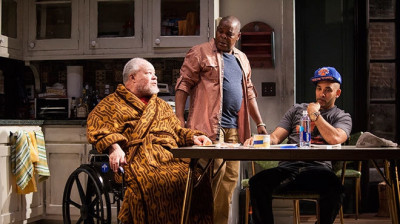 Stephen McKinley Henderson, Ray Anthony Thomas and Victor Almanzar in "Between Riverside and Crazy