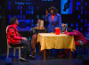 (L to R) Travis Turner, Osiris Khepara, Debrah Neal, and Krystel McNeil in “Bootycandy.”